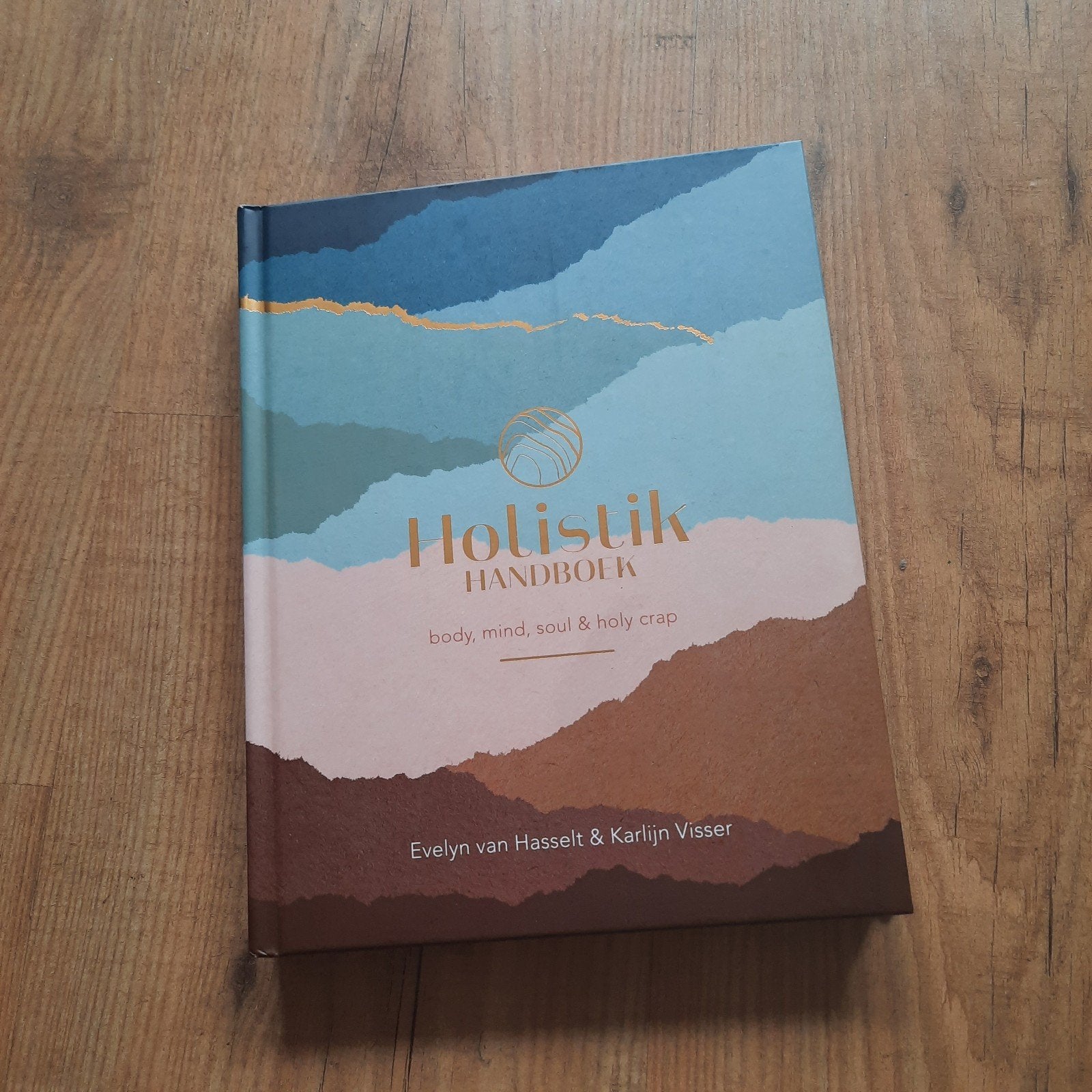 Holistik Handboek: body, mind, soul & holy crap, Boeken, Spiritualiteit algemeen, Ophalen of Verzenden, Zo goed als nieuw, Evelyn van Hasselt & Karlijn Visser