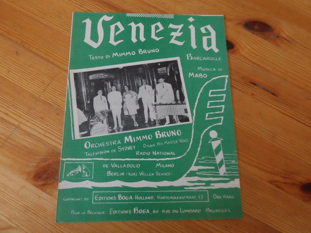 Venezia - mabo / mimmo bruno, Gebruikt, Gitaar, Ophalen of Verzenden, Artiest of Componist