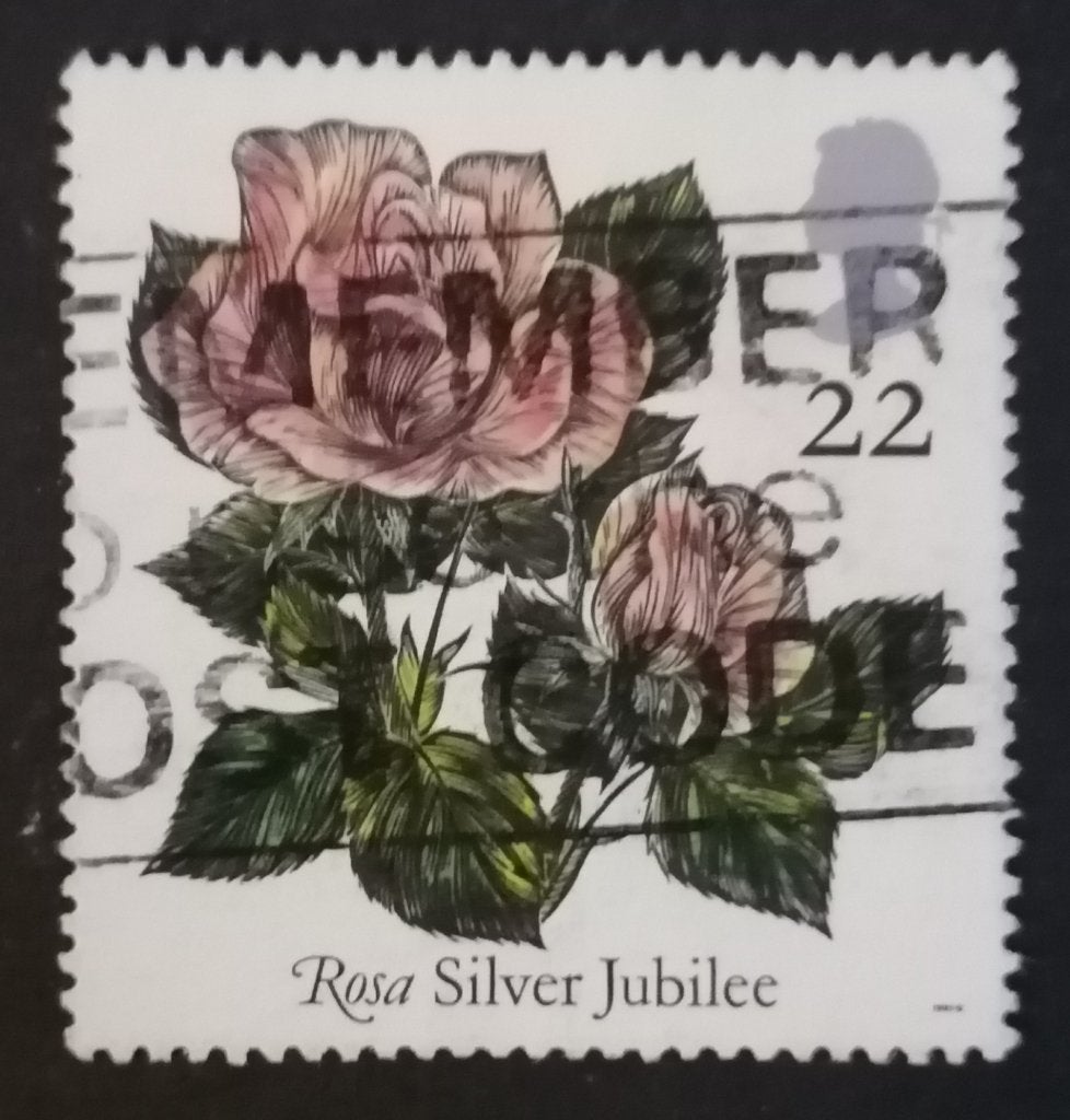 UK - mi. 1345 rozen 1991, Verzenden, Gestempeld