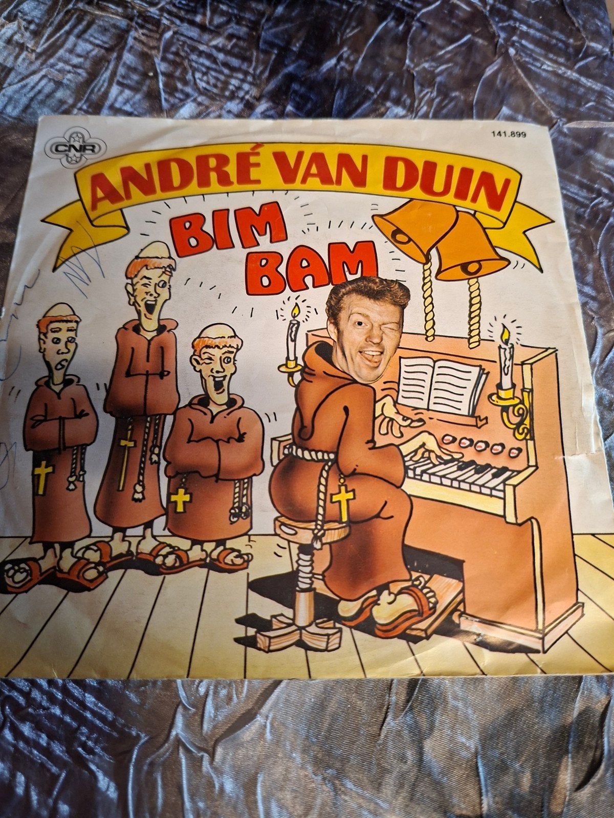 André van Duin - Bim Bam - Vinyl Single, Gebruikt, 7 inch, Ophalen of Verzenden, EP