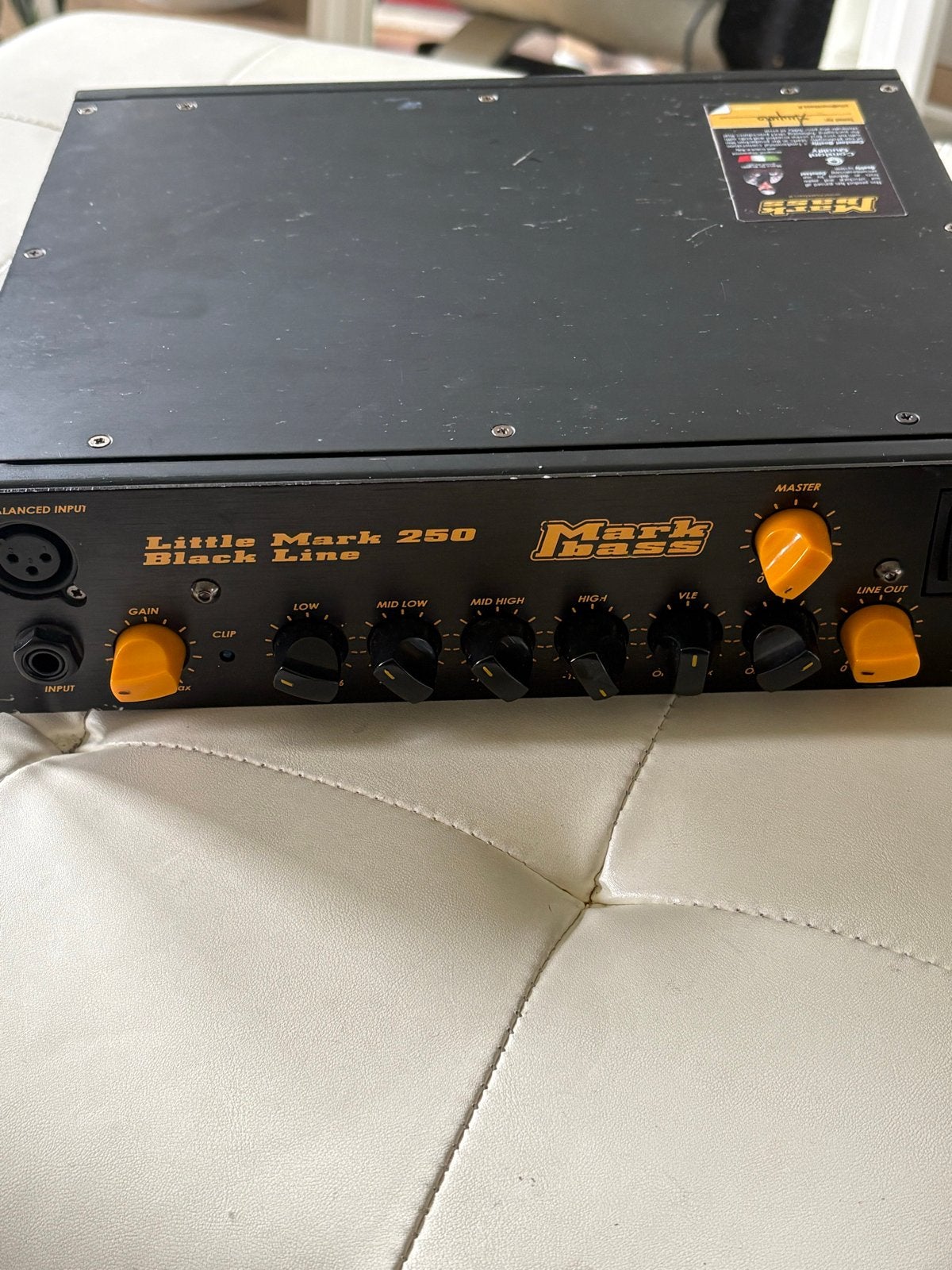 Little Mark 250 Black Line basversterker (tweedehands, Ophalen of Verzenden, Gebruikt, Basgitaar, 100 watt of meer