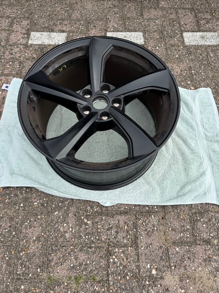 4x 19" Crossflow-velgen voor Model Y, Auto-onderdelen, Banden en Velgen, Gebruikt, 255 mm, Velg(en), Personenwagen