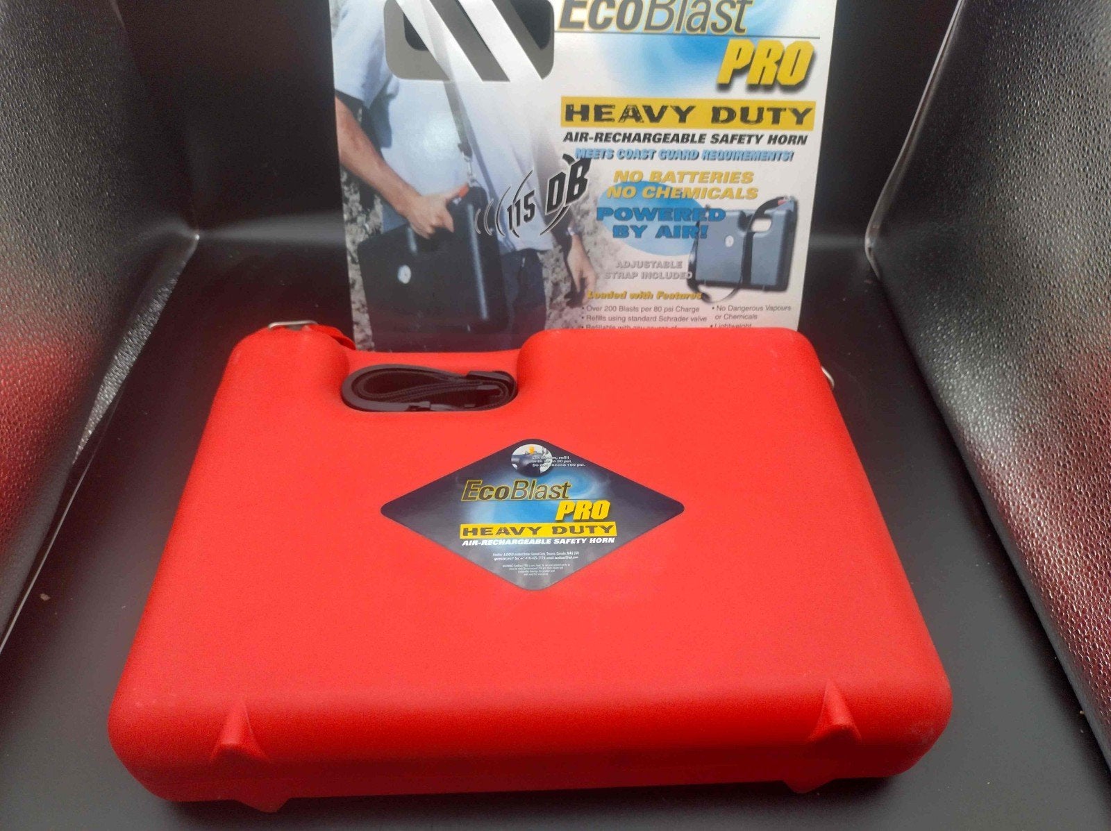 EcoBlast PRO Heavy Duty Nieuwe Hervulbare Luchthoorn 115db, Ophalen of Verzenden, Nieuw