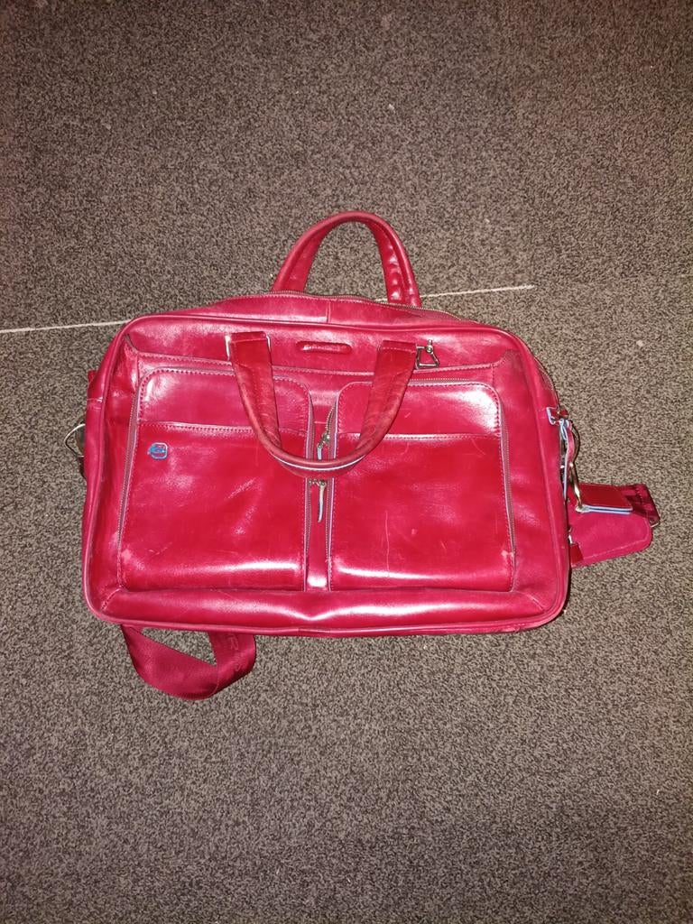 Piquadro business tas - Zeer mooie kwaliteit, Ophalen of Verzenden, Zo goed als nieuw, Rood, Overige typen