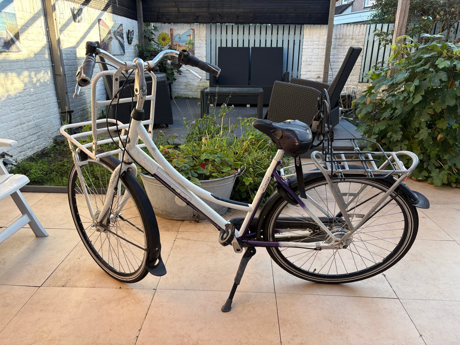 Puch transportfiets 27 inch met 3 versnellingen, Fietsen en Brommers, Velgrem, Versnellingen, Ophalen, Overige merken