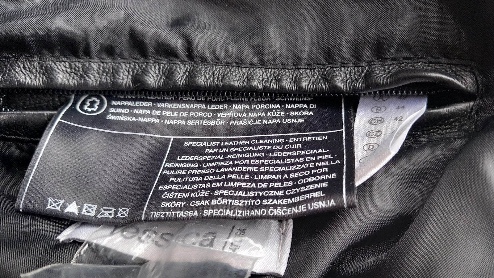 Nappaleren / nappa leren jasje maat 42, nieuw zonder kaartje, Kleding | Dames, Maat 42/44 (L), Nieuw, Ophalen of Verzenden, Yessica