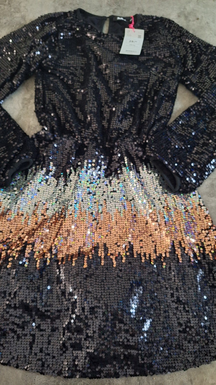 Nieuw! feestjurk/glitterjurk van Europe Kids mt 158/164!, Kinderen en Baby's, Europe Kids, Meisje, Nieuw, Ophalen of Verzenden