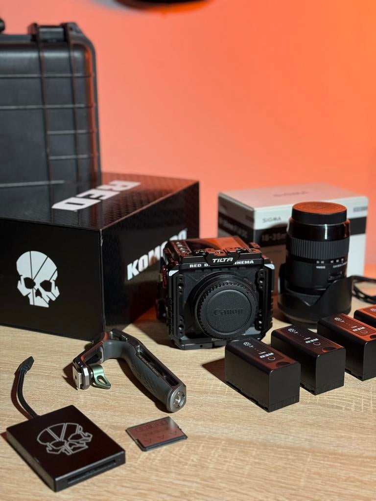 RED Komodo Set -l, Audio, Tv en Foto, Videocamera's Digitaal, Overige merken, Full HD, Overige soorten, Zo goed als nieuw