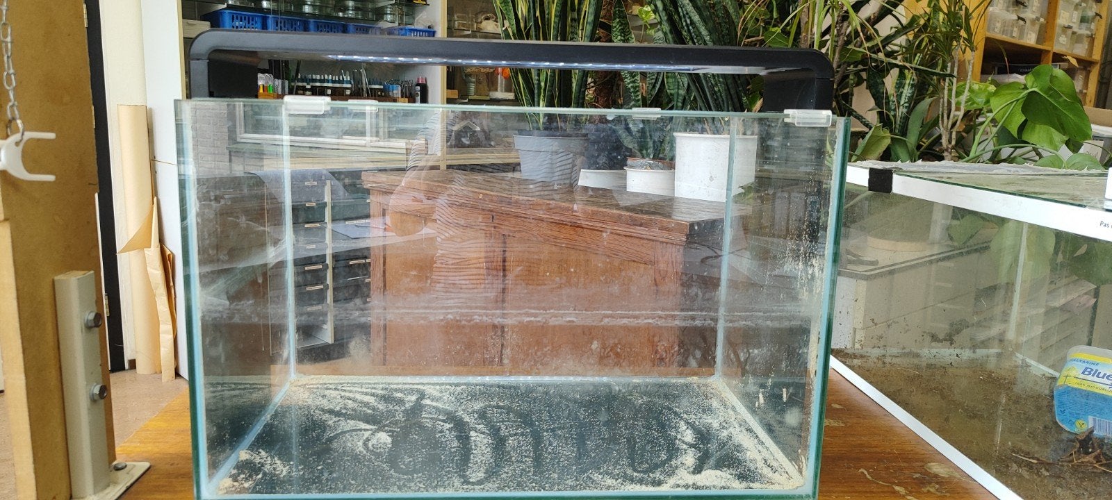 Superfish aquarium, Ophalen, Vogelkooi