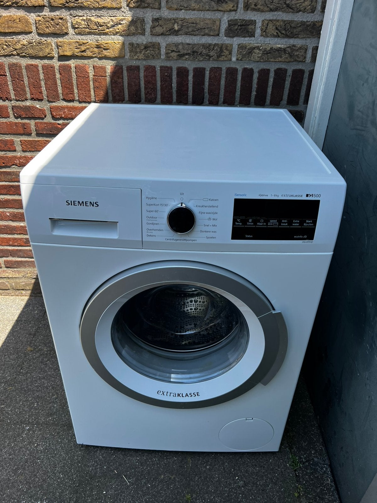 Siemens (Bosch) 8KG Wasmachine, Witgoed en Apparatuur, Wasmachines, Zo goed als nieuw, 8 tot 10 kg, 85 tot 90 cm, 1600 toeren of meer