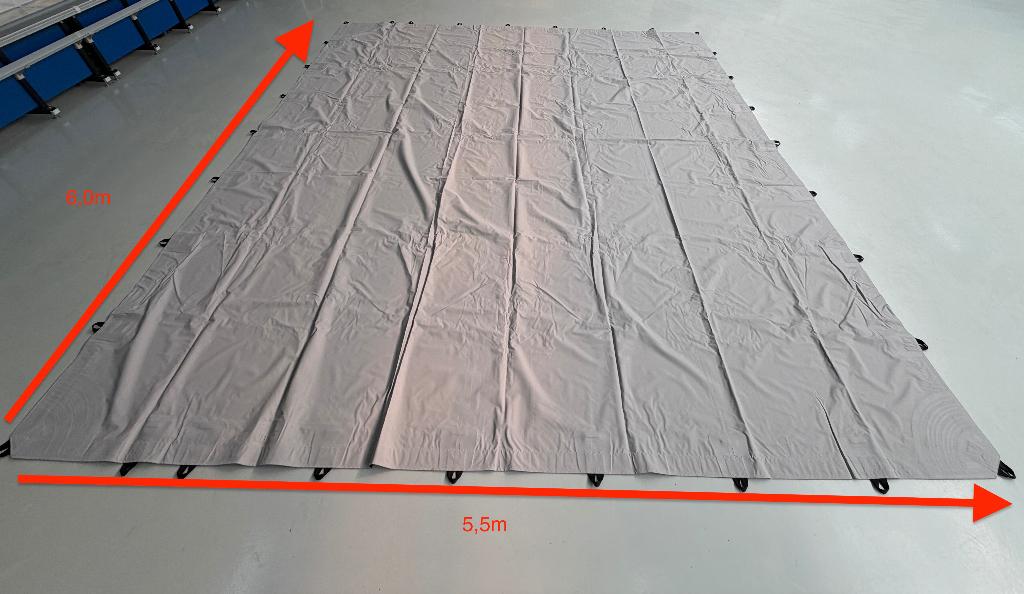 OUTLET DEAL! Stretchtent HQ8 5,5x6m Grijs – Nieuw, Tuin en Terras, Partytenten, Ophalen, Opvouwbaar, Overige typen, Nieuw