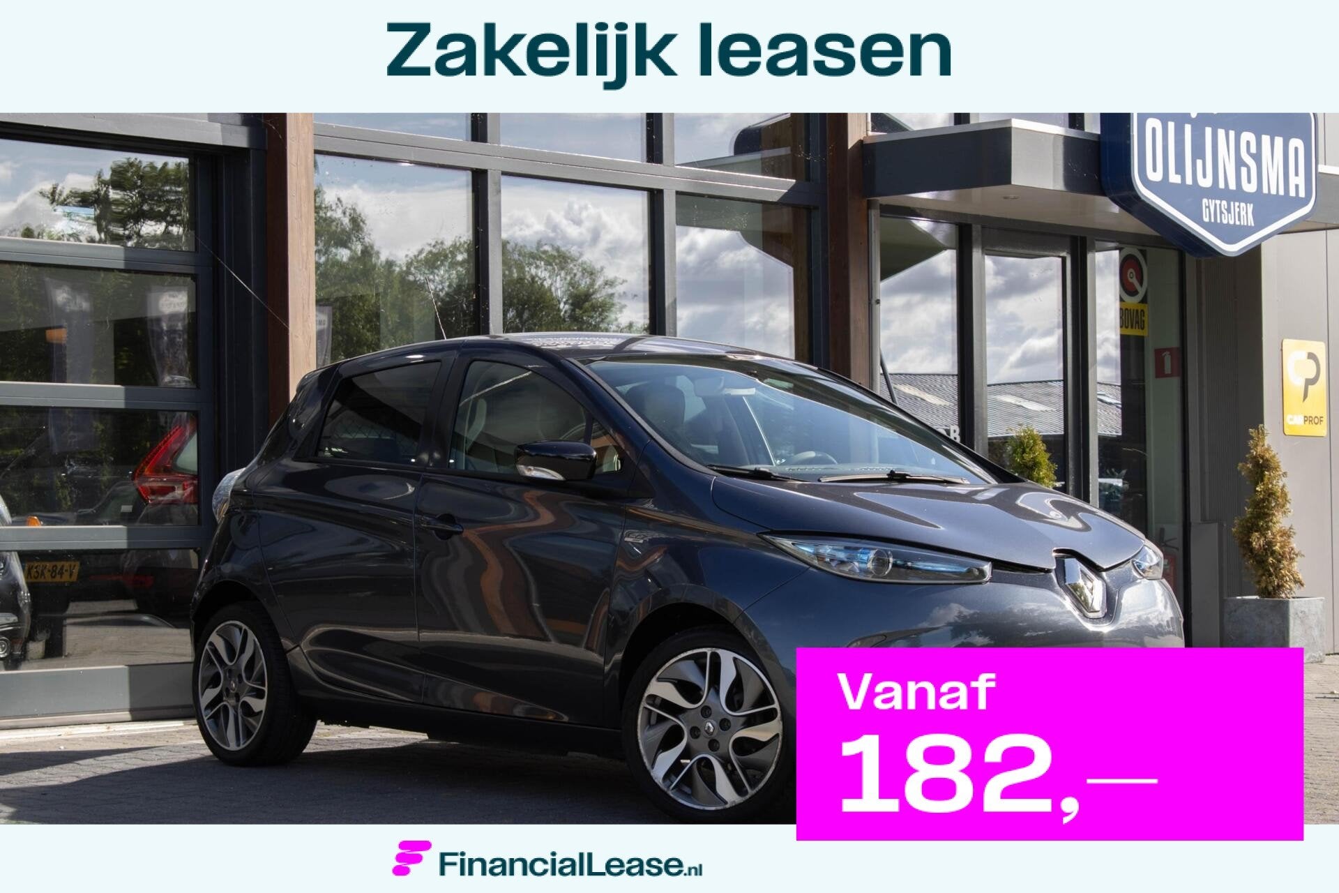 Renault Zoe R90 Bose 41 kWh|Koopaccu|Stoelverwarming|Camera|, Gebruikt, 41 kWh, Met garantie (alle), 135 min