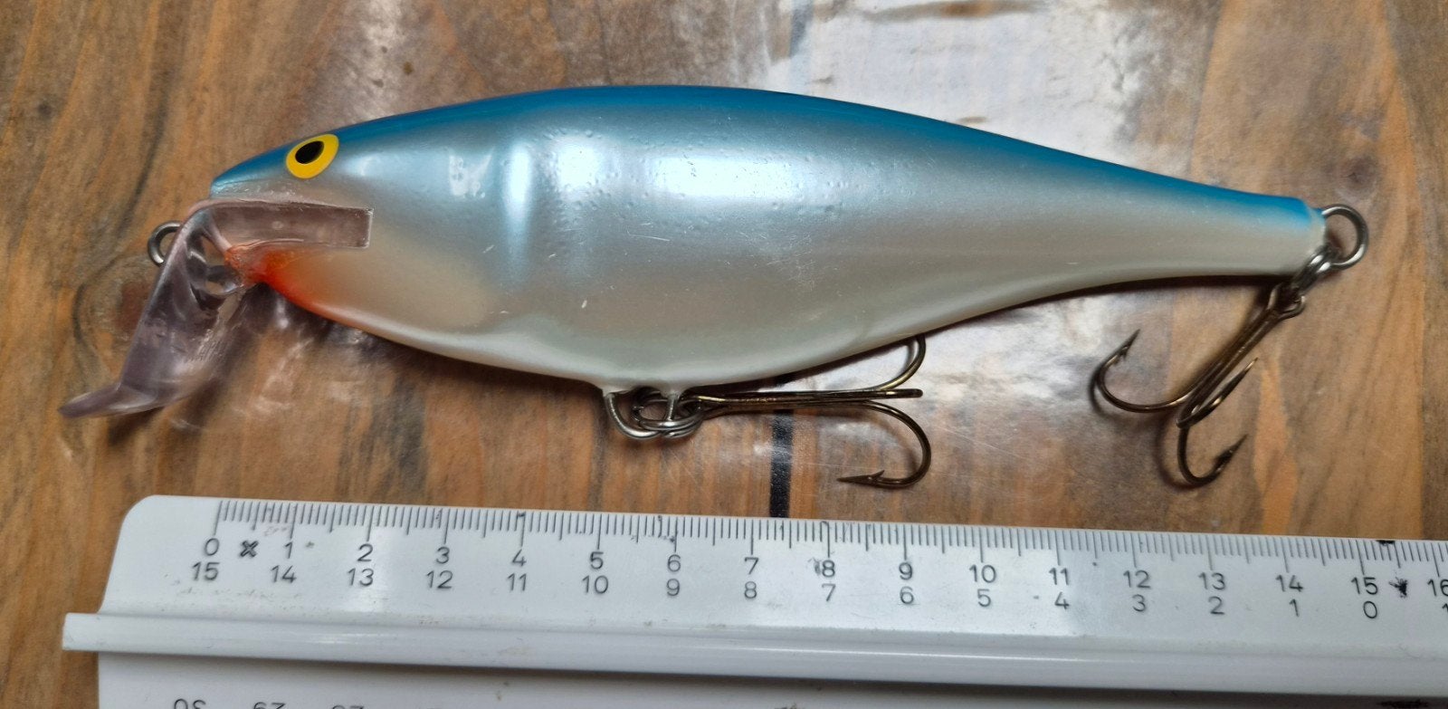 Rapala Super Shad Rap SSR14 oudere kleur B / BS Kunstaas, Ophalen of Verzenden, Zo goed als nieuw, Overige typen