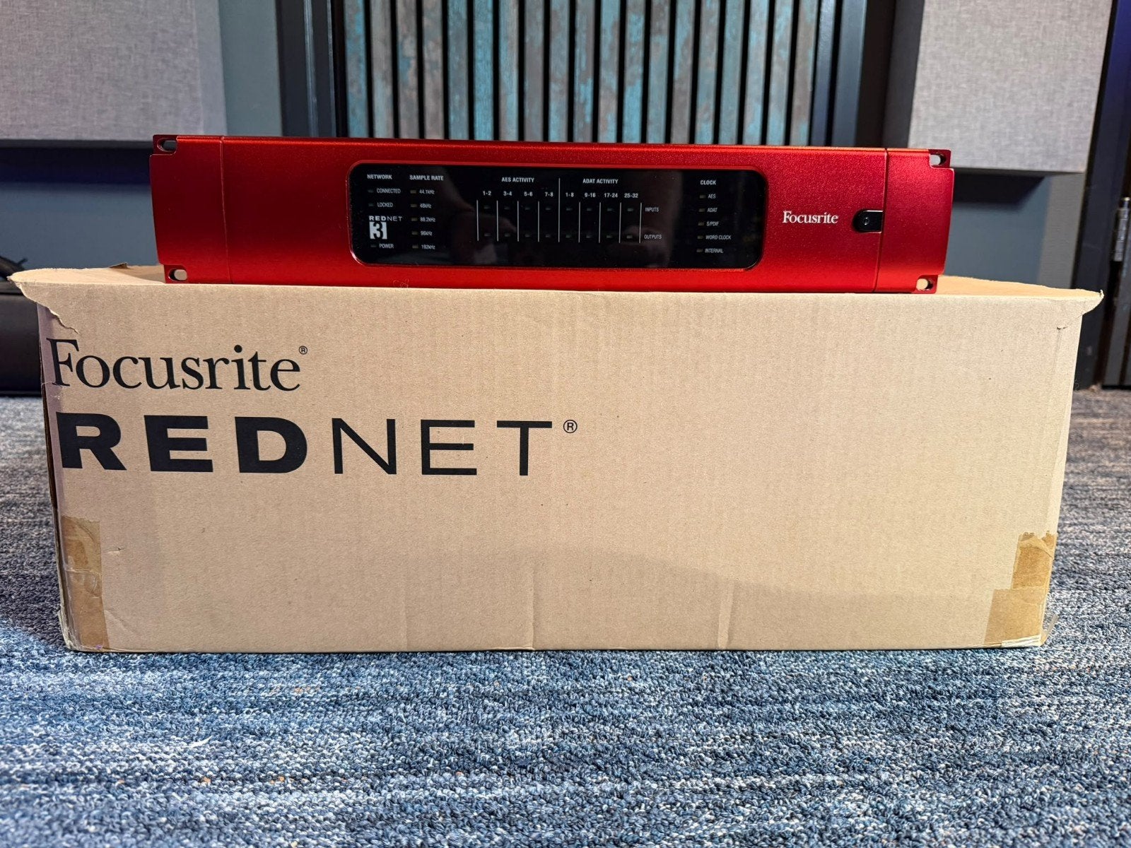 Focusrite RedNet 3 32-Channel Digital Interface, Ophalen, Zo goed als nieuw, Audio