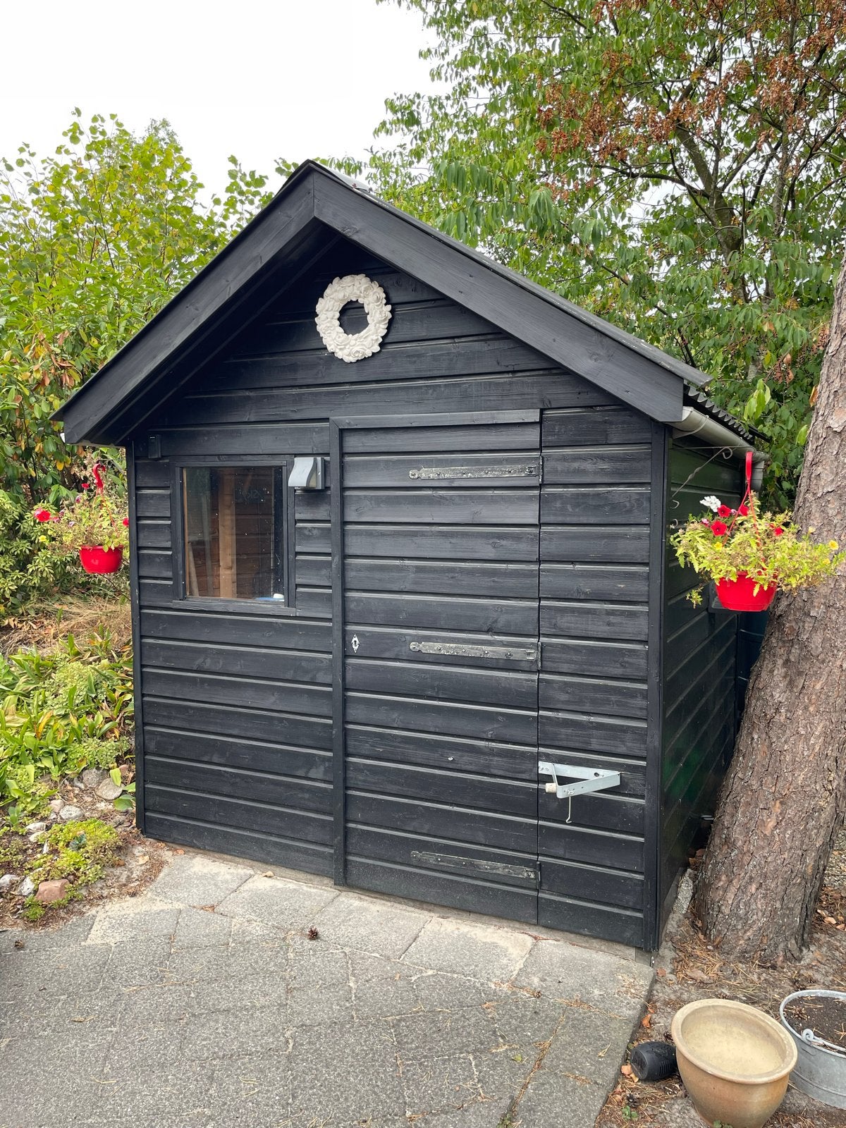 Tuinhuisje schuurtje 2.10 x 2.10 m, zelf afbreken, Schuur, 1 raam, Hout, Ophalen