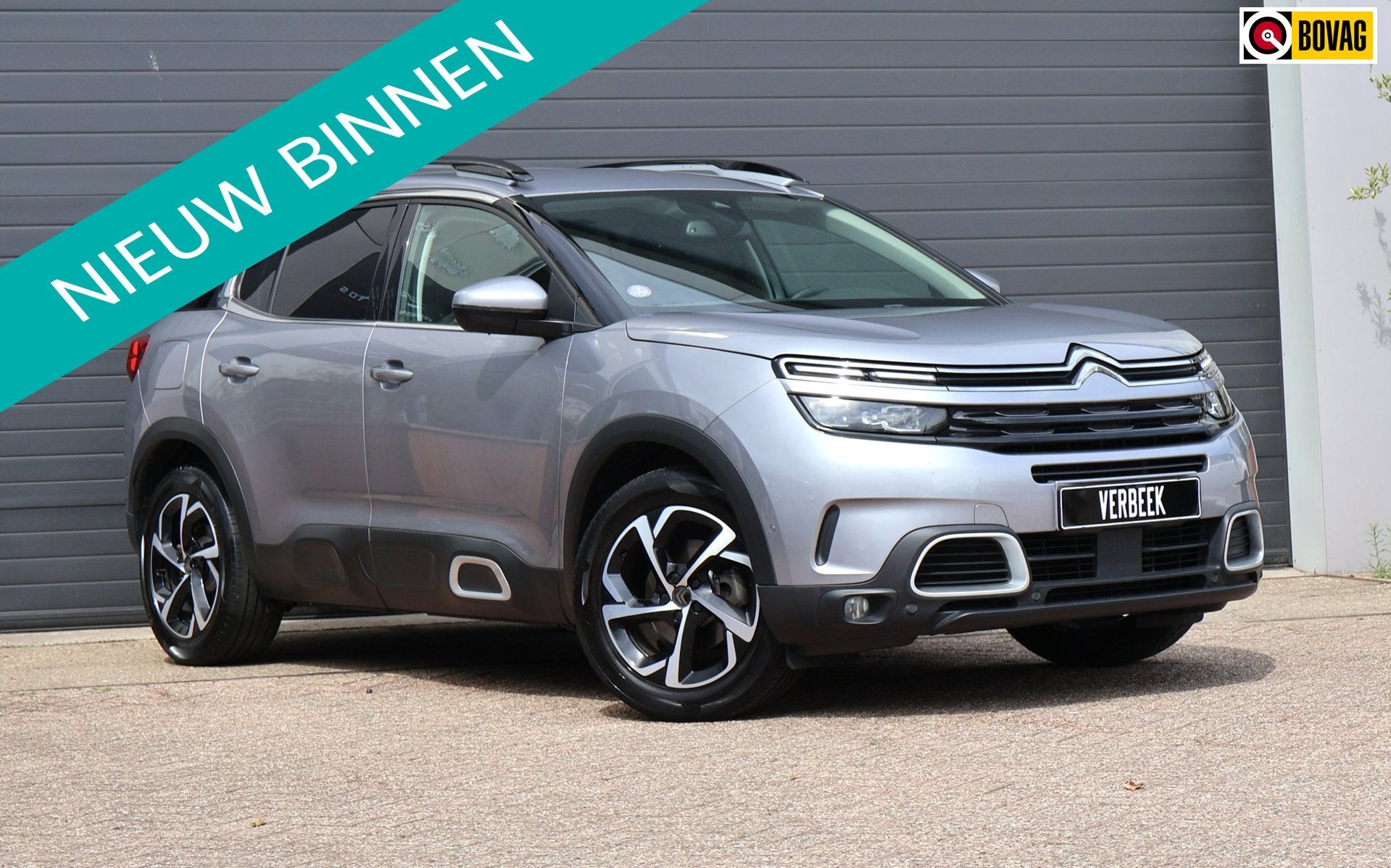 Citroen C5 Aircross 1.6 PureTech Shine Leder/Luxe/181PK/360C, Gebruikt, 4 cilinders, 181 pk, C5 Aircross