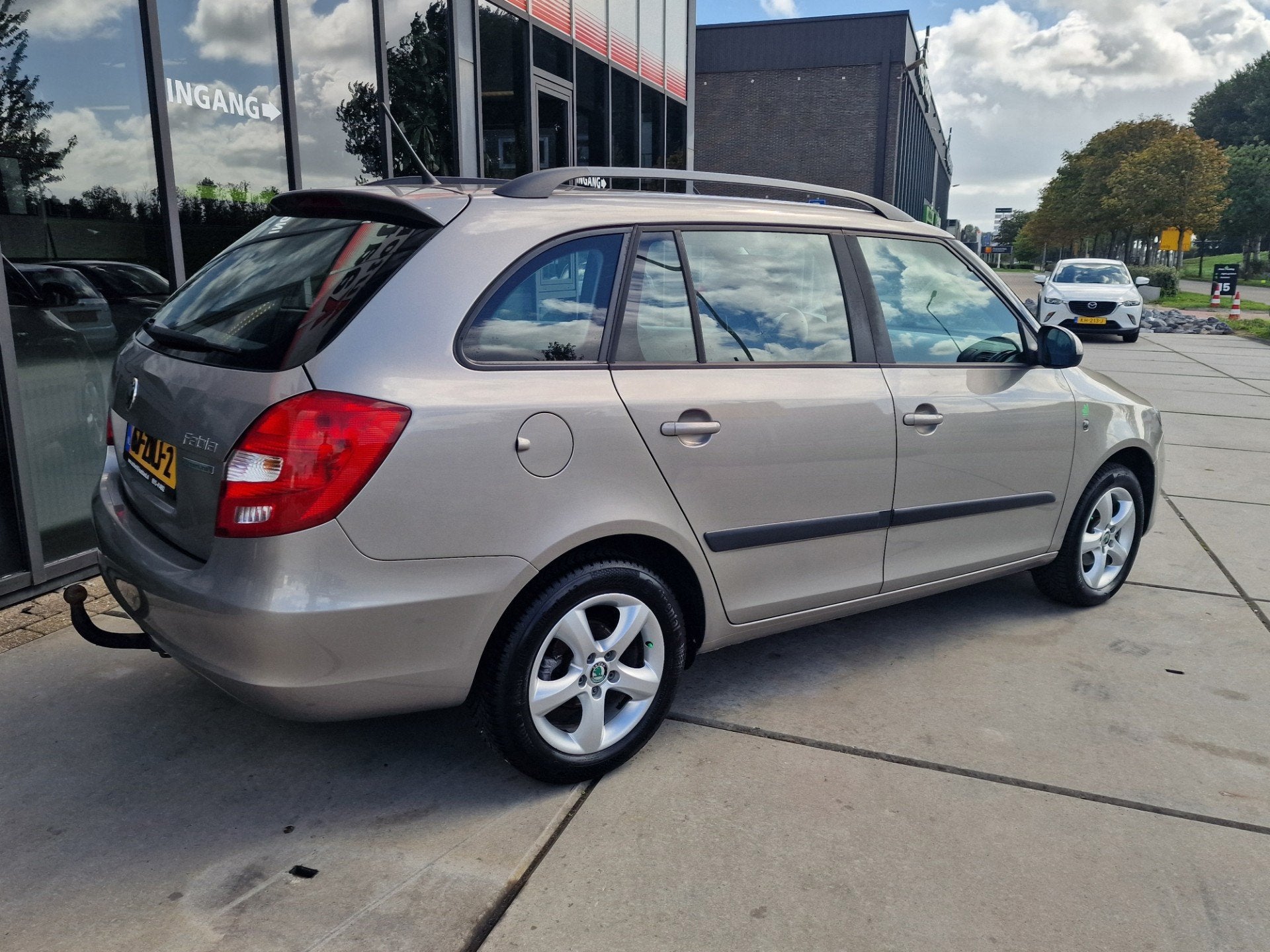 Skoda Fabia Combi 1.2 TDI Greenline - Airco - Cruise - Trekh, Auto's, Voorwielaandrijving, Euro 5, Stof, Zwart