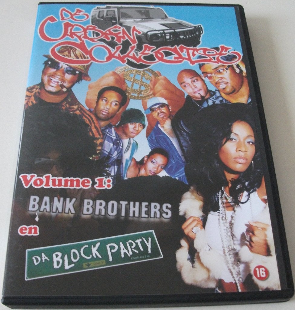 Dvd *** BANK BROTHERS & DA BLOCK PARTY *** Urban Collectie 1, Engels, Vanaf 16 jaar, Nederlands, Overige genres