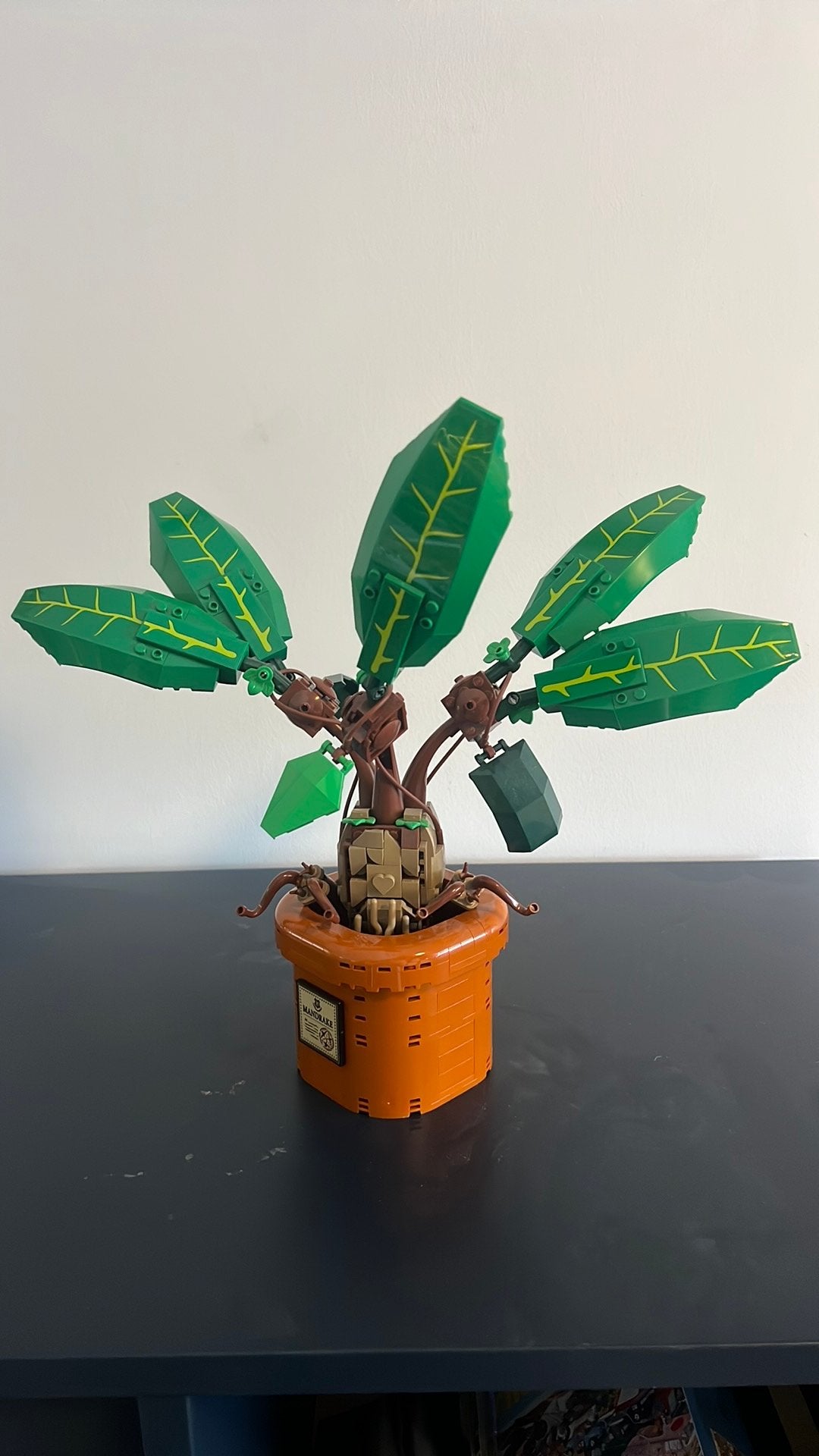 Lego Harry Potter Mandrake 76433 + boekje en doos, Harry Potter, Ophalen of Verzenden, Zo goed als nieuw, Complete set