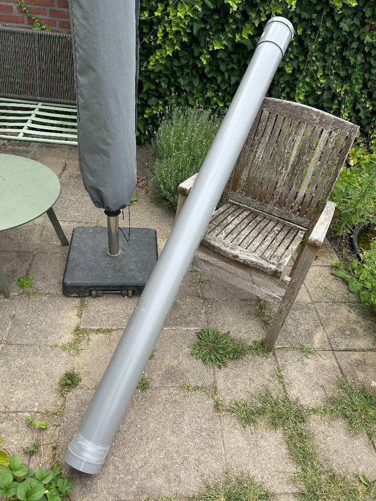 Pvc koker met deksel, Ophalen, Gebruikt, Pvc, 2 tot 4 meter