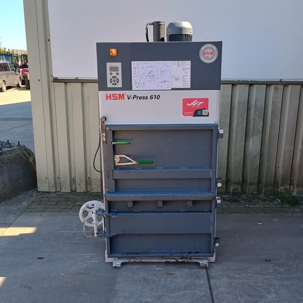 HSM 610 | papierpers | balenpers | kartonpers | 12T, Ophalen of Verzenden