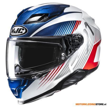HJC F71 Catos Integraalhelm, Wit-Rood, Ophalen of Verzenden, Nieuw met kaartje