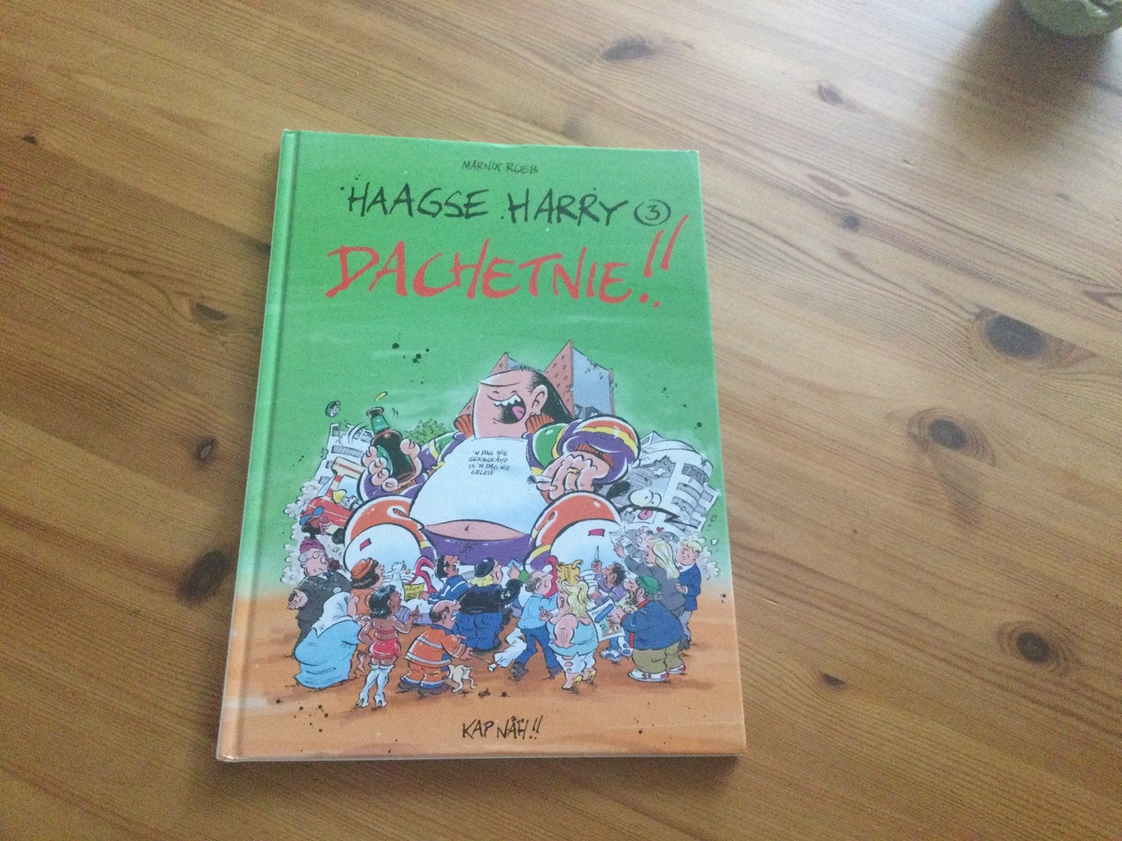 Stripboek Haagse Harry dachetnie nr 3 z.g.a.n., Eén stripboek, Ophalen of Verzenden, Zo goed als nieuw