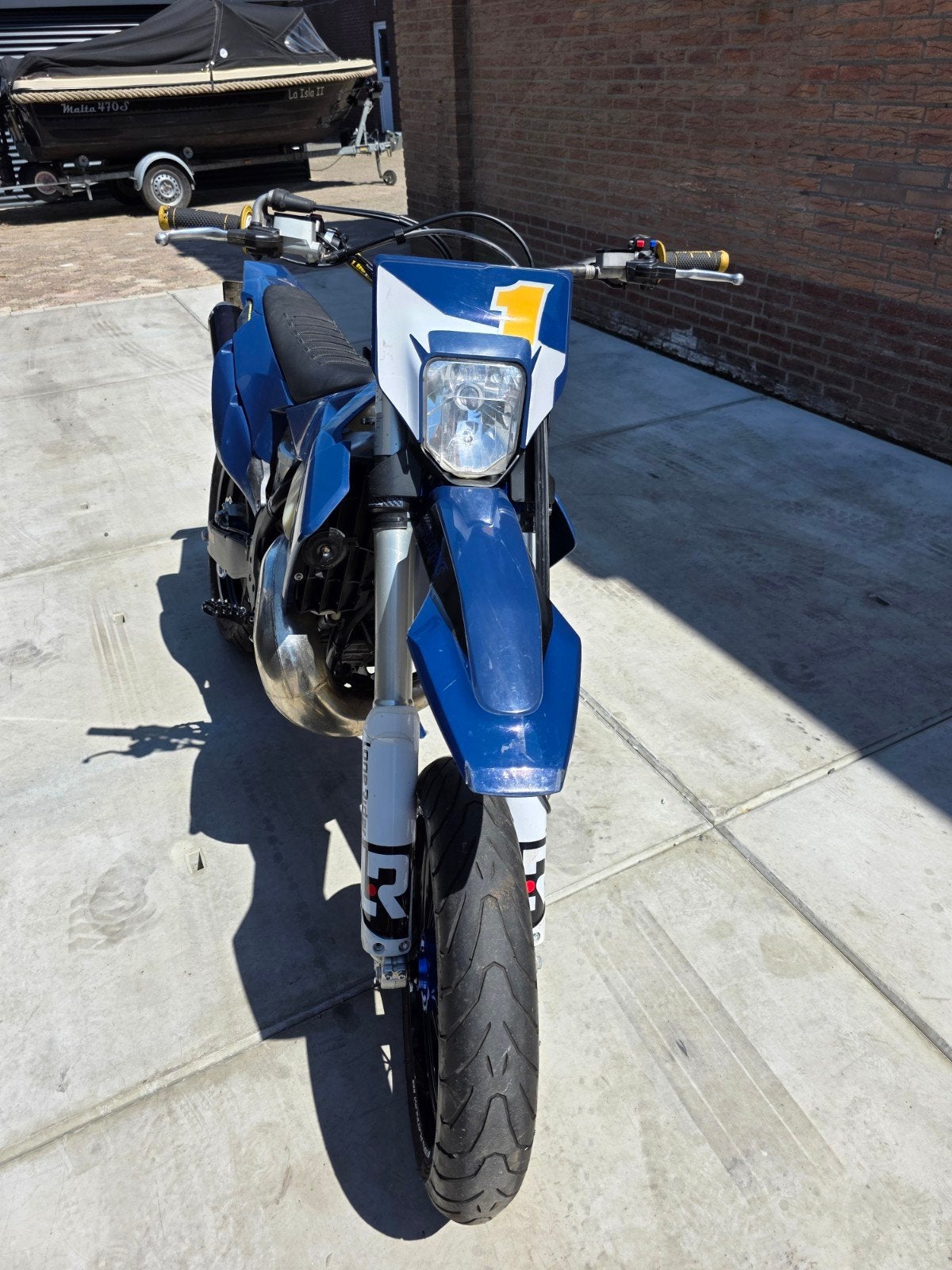 Husqvarna TE 300i rockstar edition 2021, 140 uur, Gebruikt, Particulier, Crossmotor, Minimaal motorrijbewijs A2