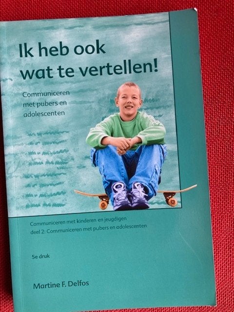 Ik heb ook wat te  vertellen - Martine F Delfos, Zo goed als nieuw, HBO, Ophalen of Verzenden, Martine F. Delfos