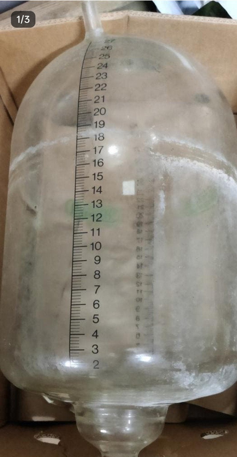 Westfalia separator melkglazen 28 kg, Ophalen, Zo goed als nieuw