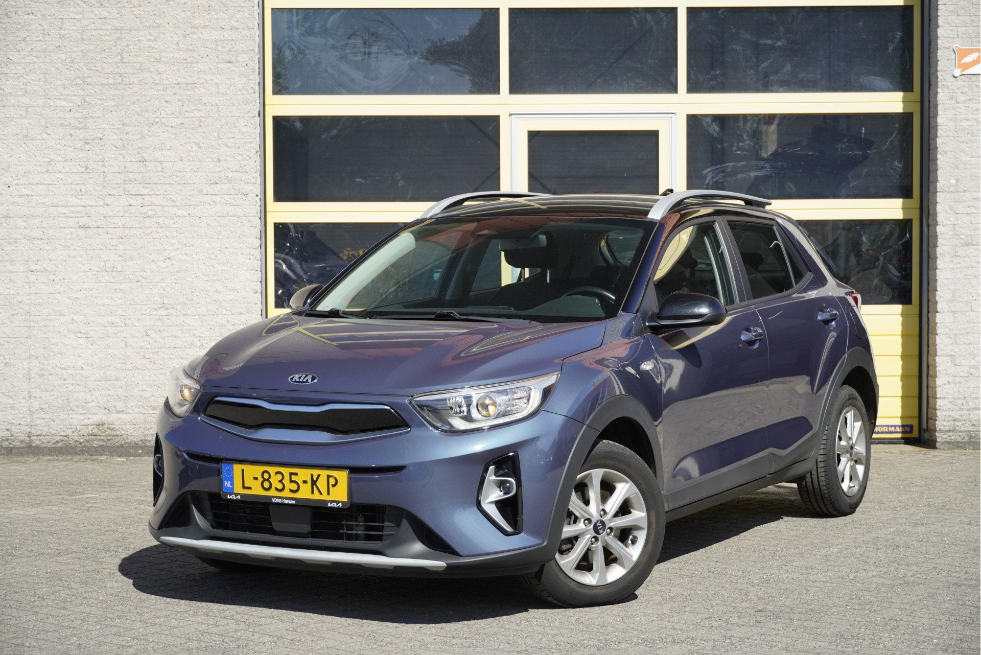 Kia Stonic 1.0 T-GDi MHEV DynamicLine BJ2021 Lmv 15" | Led |, Auto's, Voorwielaandrijving, Gebruikt, Blauw, 49 €/maand
