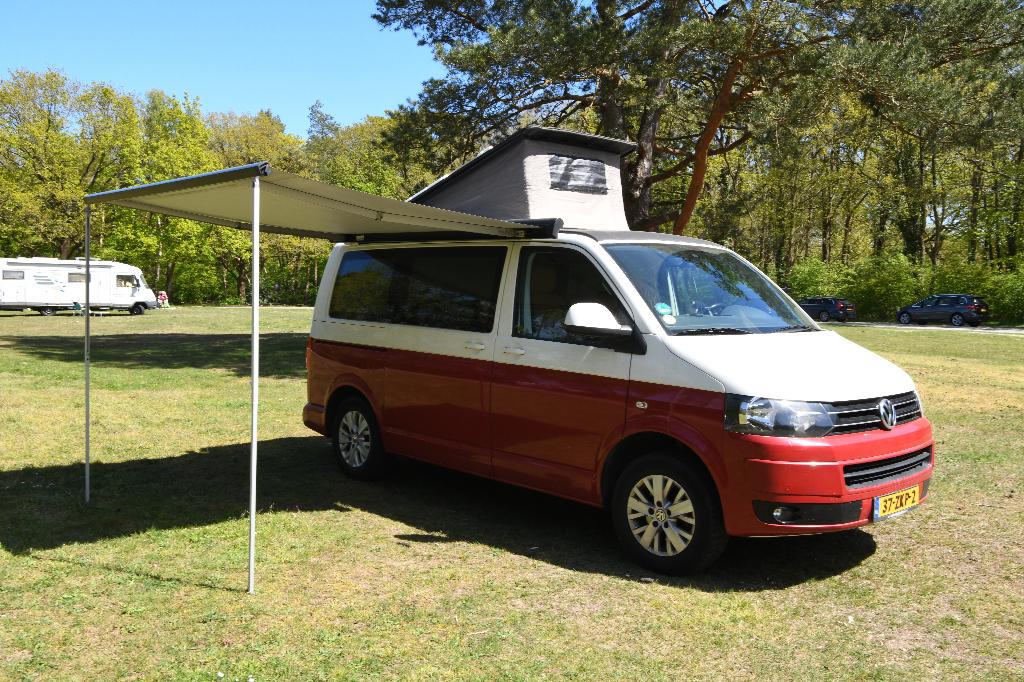 Buscamper Volkswagen T5 Transporter, Automaat, Buscamper of Camperbus, Volkswagen, Reservewiel