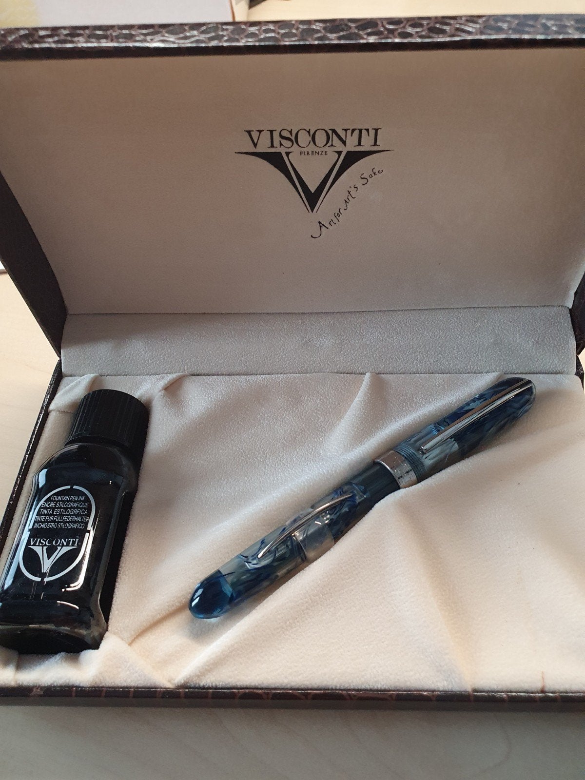 Visconti Millenium Arc vulpen limited edition, Overige merken, Met doosje, Ophalen of Verzenden, Zo goed als nieuw