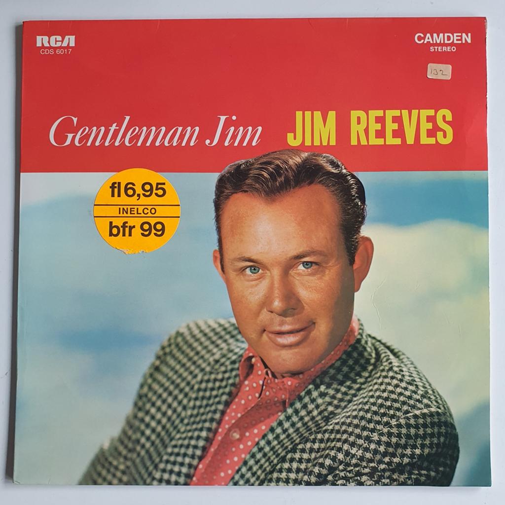 LP Jim Reeves - Gentleman Jim (Nette Staat), Ophalen of Verzenden, Gebruikt