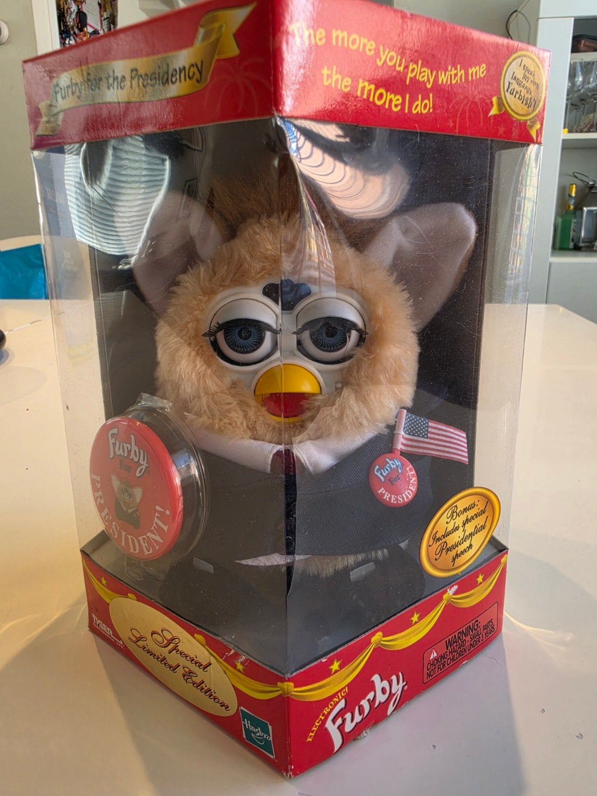 Furby for President Special Limited Edition (1999), Ophalen of Verzenden, Zo goed als nieuw, Jongen of Meisje