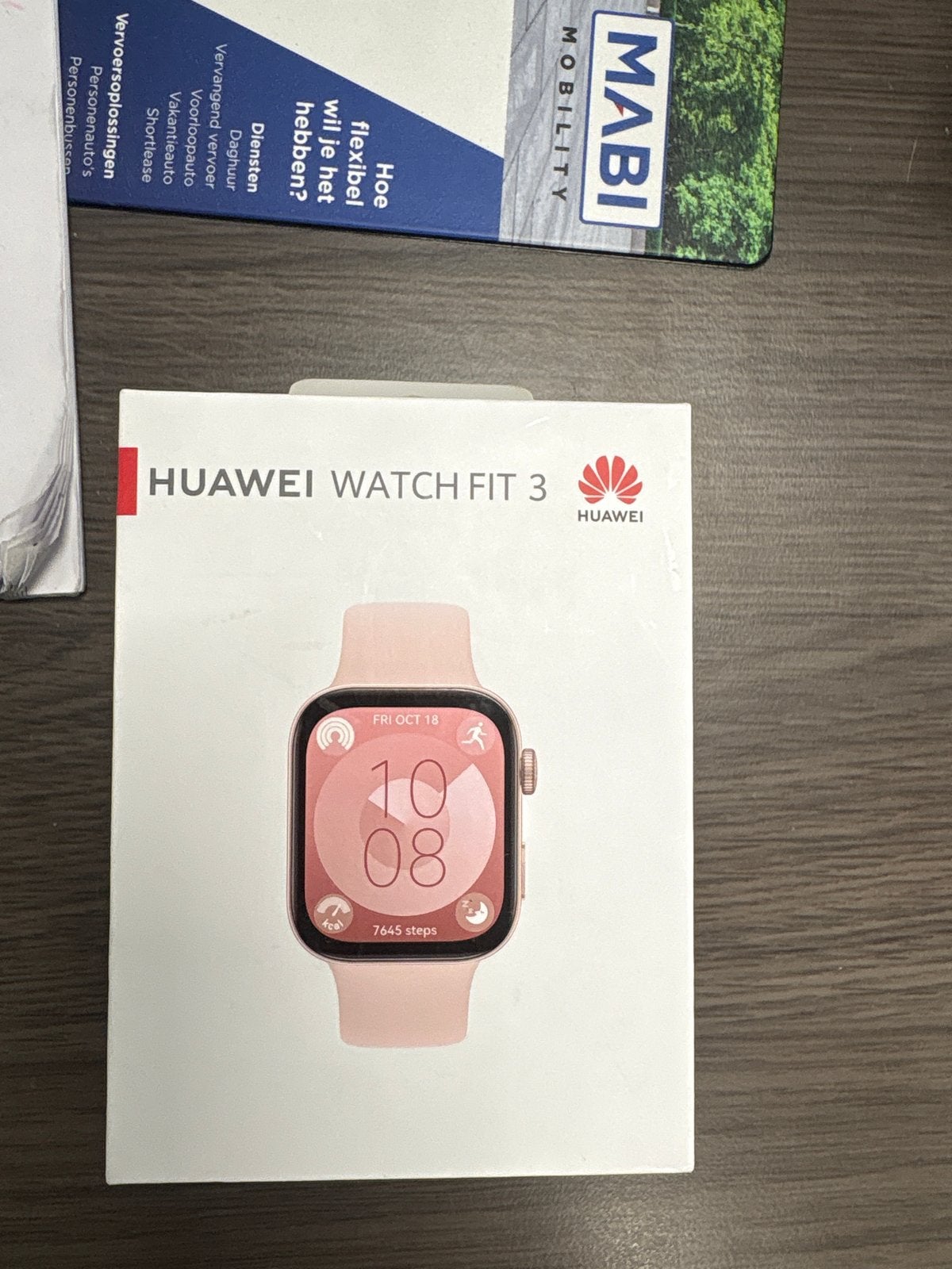 Huawei Watch Fit 3 - Nieuw in doos, Afstand, Nieuw, Ophalen of Verzenden, Android