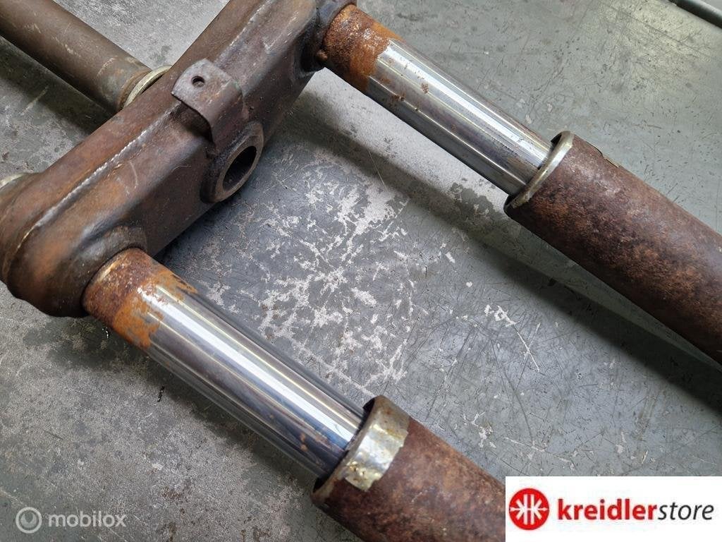 Kreidler Buffeltank voorvork olie gedempt origineel 67-72, Gebruikt, Kreidler, Ophalen of Verzenden, Kreidler