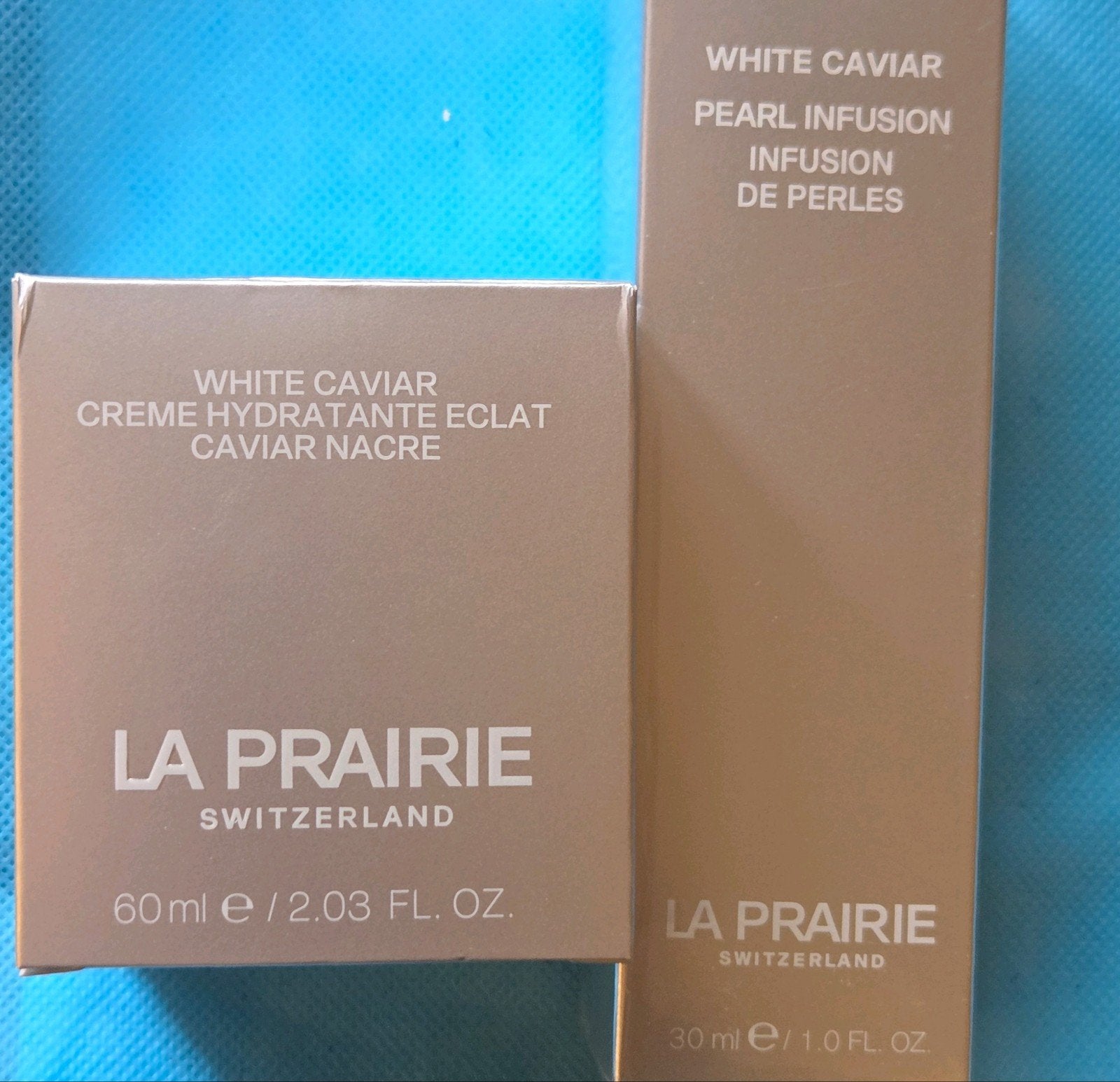 La Prairie White Caviar Creme & Serum Set, Verzenden, Nieuw