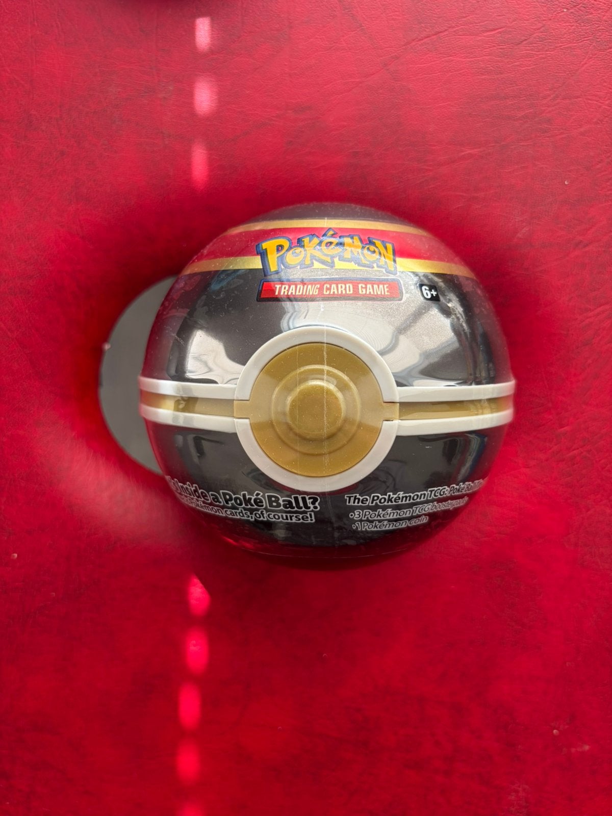 Luxury ball tin, Ophalen of Verzenden, Zo goed als nieuw, Meerdere kaarten, Foil