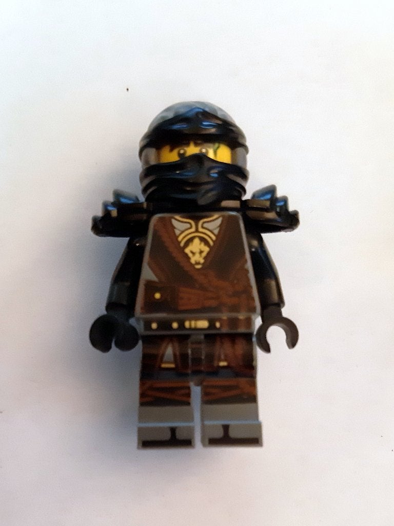 njo0280: Cole - The Hands of Time, Black Armor, Lego, Ophalen of Verzenden, Zo goed als nieuw, Minifiguur