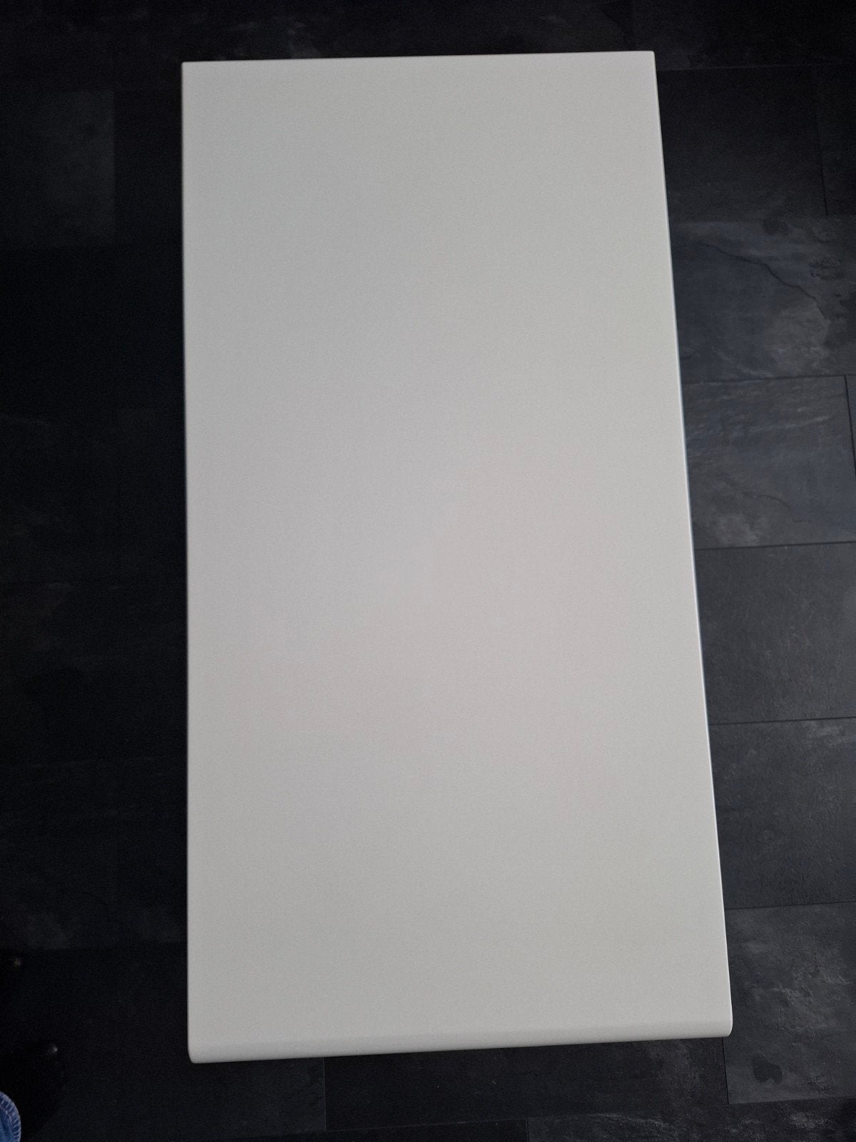 Salontafel wit hoogglans met grote lade, Ophalen, Hout, Gebruikt, Modern