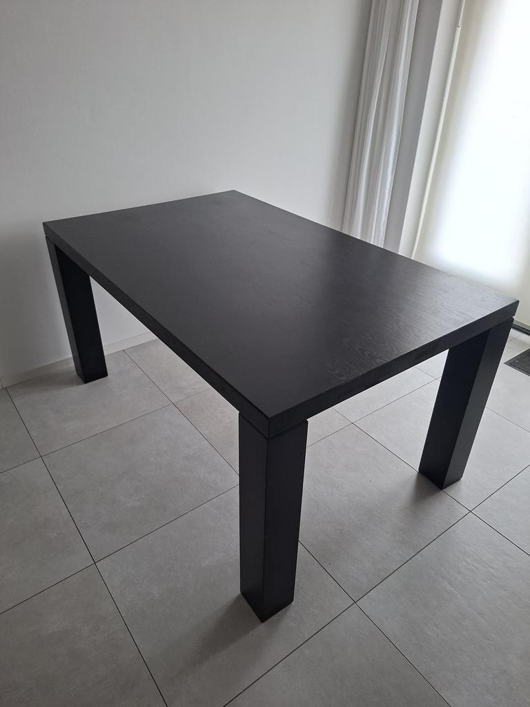 Eettafel L160 x B100 x H80 cm, Ophalen, 50 tot 100 cm, Zo goed als nieuw, 150 tot 200 cm