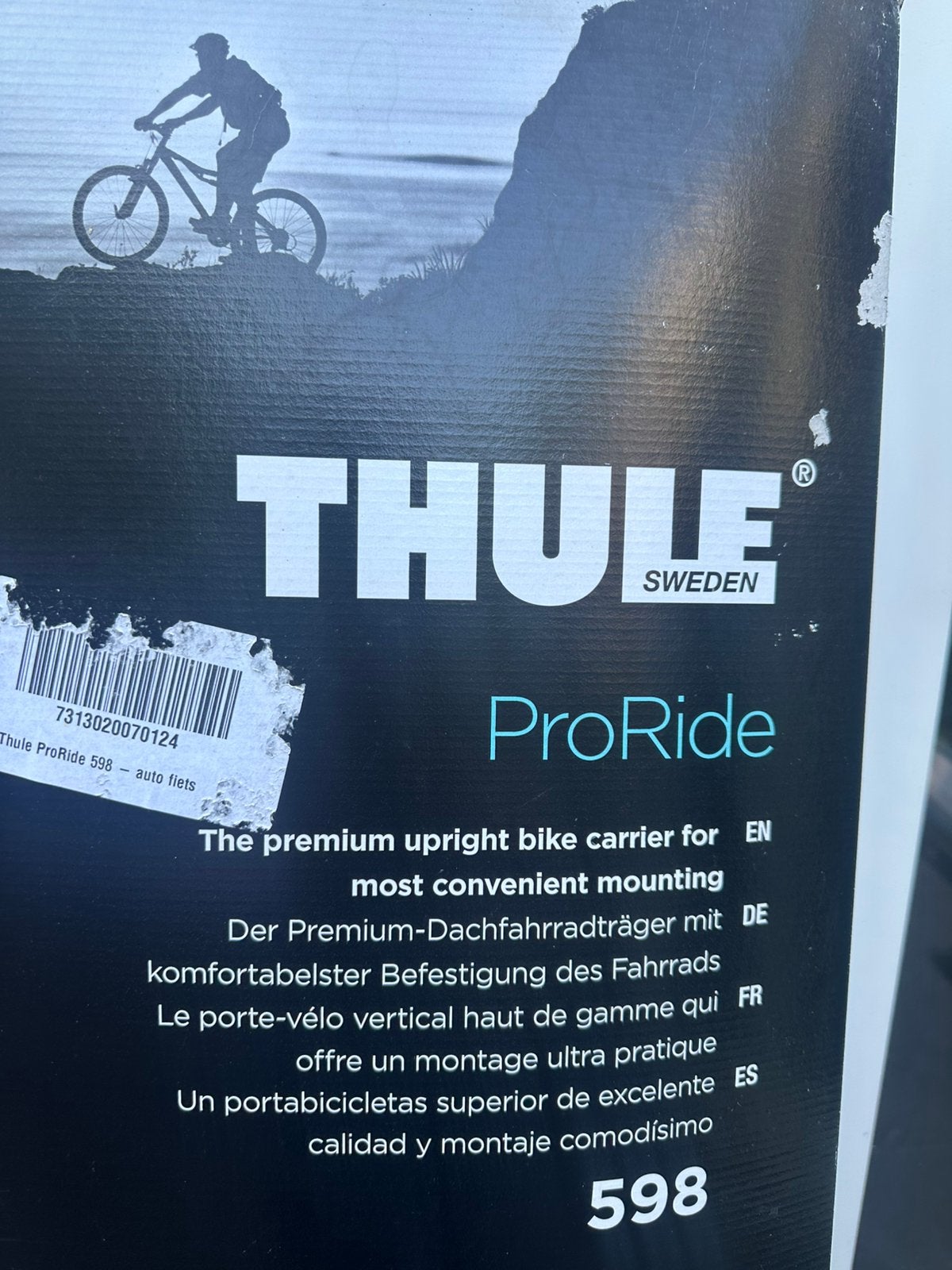 Thule Proride 598, Ophalen of Verzenden