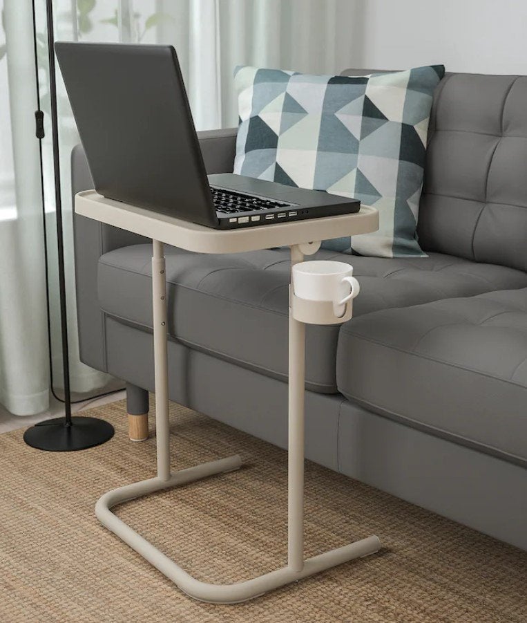 Praktische laptoptafel – in hoogte verstelbaar & inklapbaar, Computers en Software, Laptoptafels, Zo goed als nieuw, In hoogte verstelbaar