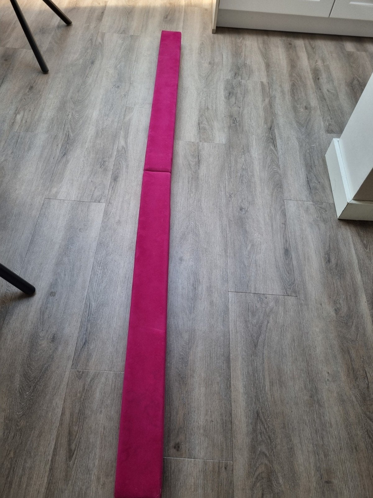 Inklapbare turnbalk roze - Ideaal voor thuis trainen, Ophalen, Gebruikt, Roze, Materiaal