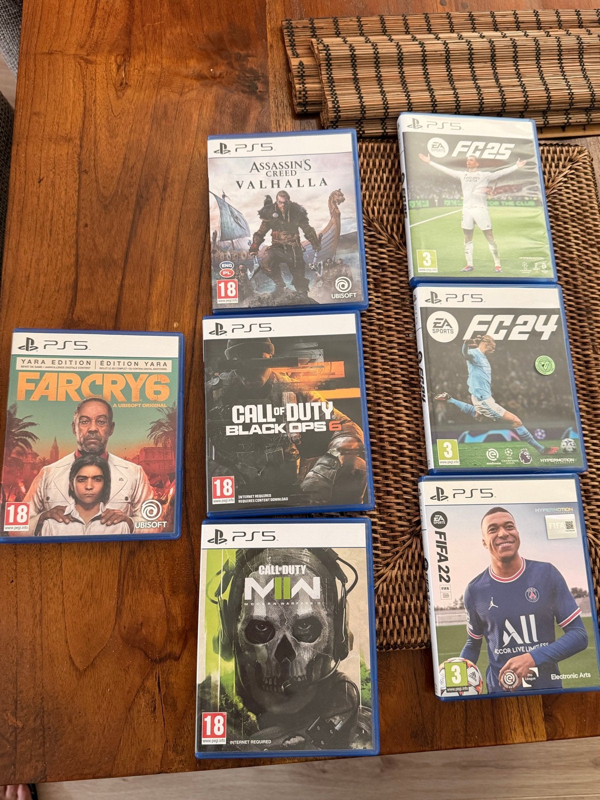 PS5 Games: Far Cry 6, Assassin's Creed Valhalla, Call of Dut, Online, Vanaf 18 jaar, Overige genres, 1 speler