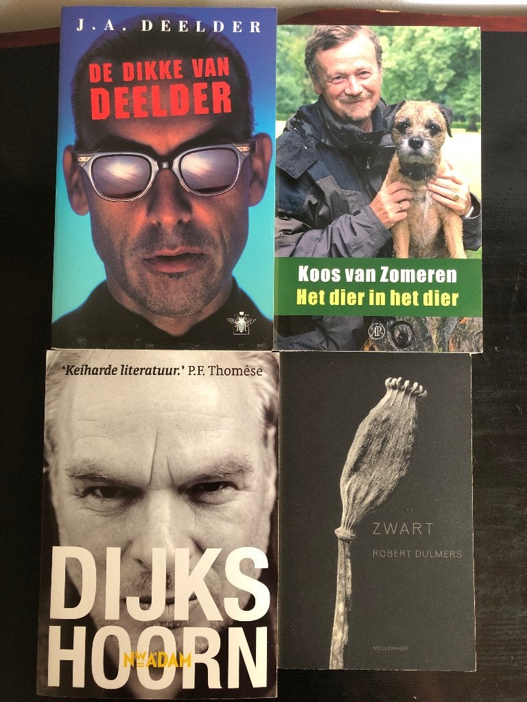 Set van 4 boeken Jules Deelder, Nico Dijkshoorn, Ophalen of Verzenden, Gelezen