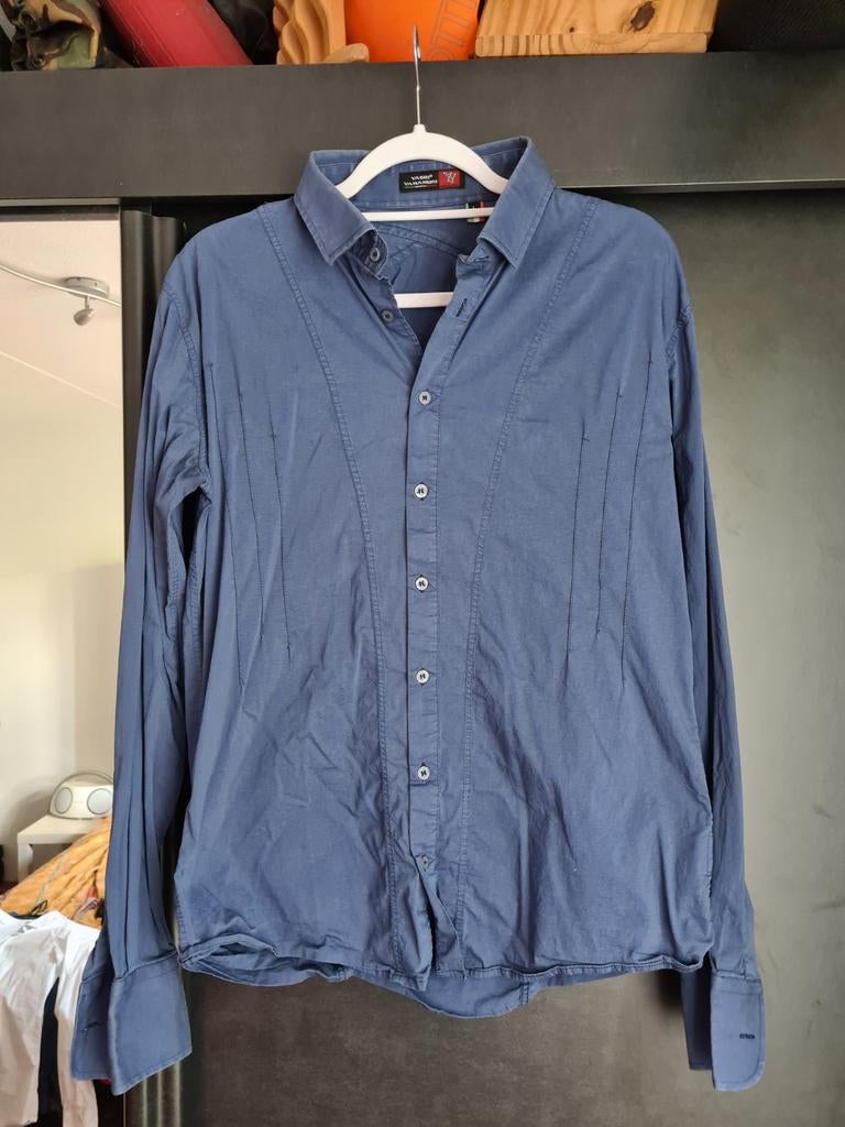 Yashi Yamamuri overhemd maat L
Met stretch
Blauw, Ophalen of Verzenden, Gedragen, Blauw, Halswijdte 41/42 (L)