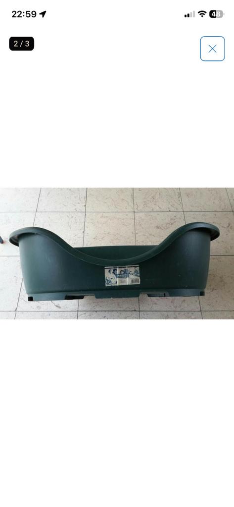 Groene hondenmand 65cm/ 44cm, Dieren en Toebehoren, Ophalen, Gebruikt, Overige