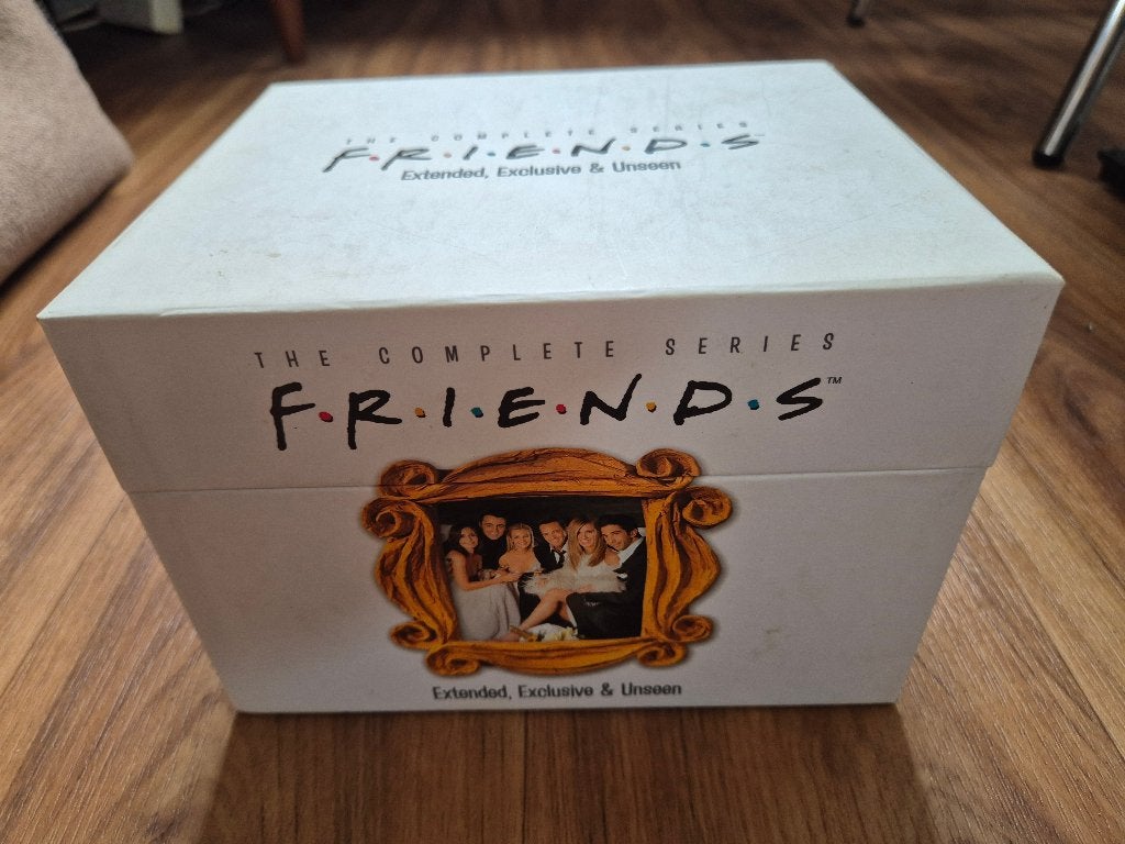DVD box Friends inclusief blue ray speler, Alle leeftijden, Ophalen of Verzenden, Gebruikt, Romantische komedie